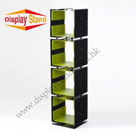 Clear Acrylic Display Stand With Sign Holder & Adjustable Literature Holder