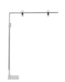Metal Supermarket Pop Magnetic Sign Holders For Poster , 300mm Pole