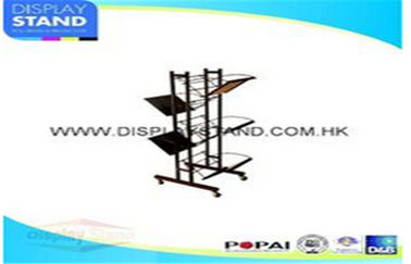 Recyclable Metal Counter Pop Displays , Retail Floor Display Rack