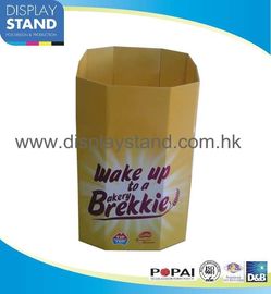 Free Cardboard Floor Display Stands with For Foods Supporting 45kgs