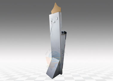 Glossy Finishing Cardboard Display Rack Corrugated With LCD Player