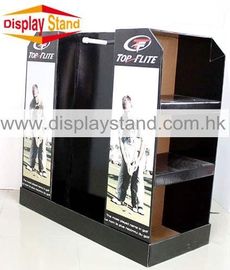 Full Size Pallet Cosmetic Display Stands in Corrugated cardboard for Clothes