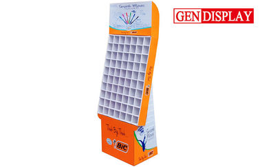 Advertising Paper Cosmetic Display Stands With Matt Film Lamination