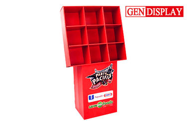 Advertising Paper Cosmetic Display Stands With Matt Film Lamination