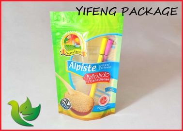 Waterproof Clear Ziplock Stand Up Pouch For Food Packaging
