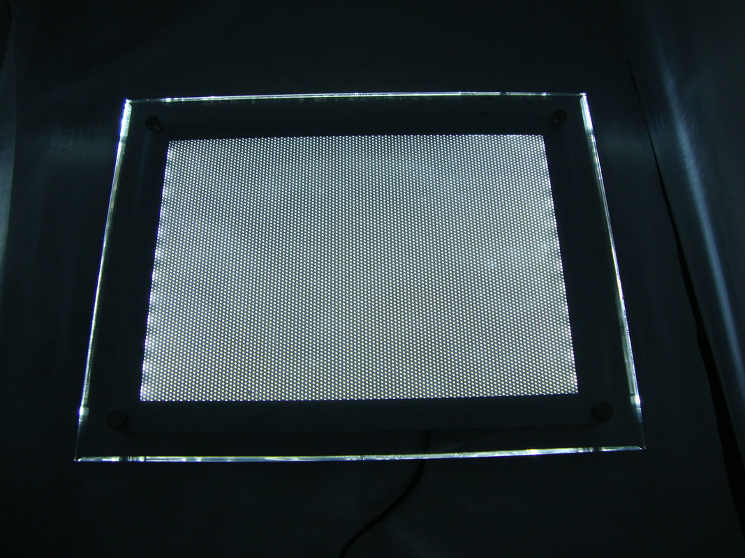 A3 LED Acrylic Photo Frames , Wall Mount Plastic Picture frame