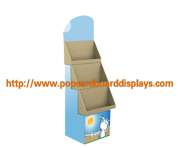 Shop Retail Sweet Cindy Cardboard Display Stand / Cardboard Display Racks For Promotion
