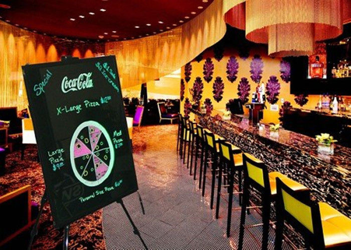 Reusable and durable Custom led neon signs advertising Changeable Menu Display