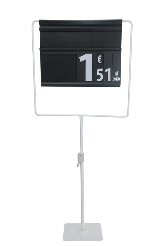 Supermarket Retail Floor Standing Sign Holders for A1-A4 Poster POP